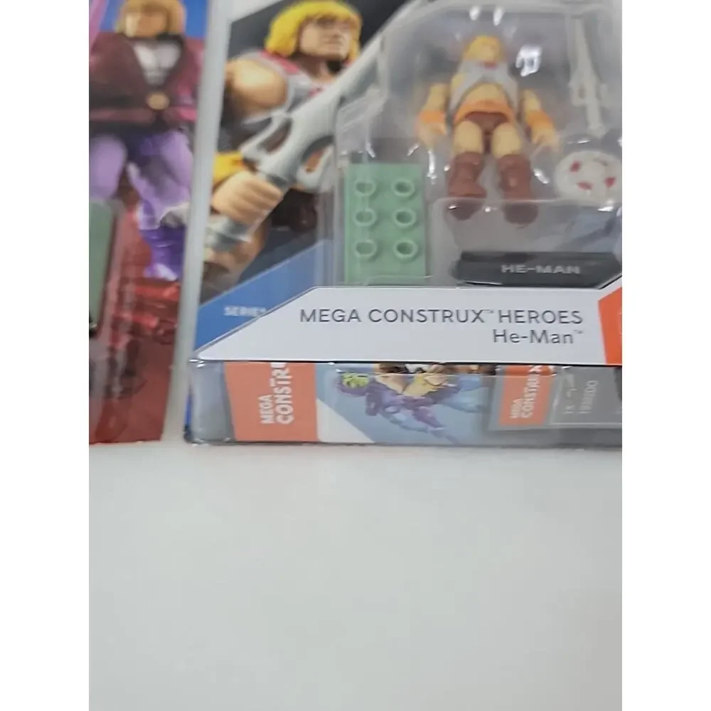 Mega Construx Masters of the Universe PRINCE ADAM & HE-MAN SET OF 2 MOTU